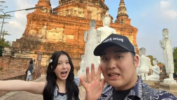 ふくれな、がーどまん夫婦『エガワ家』が今年初の海外旅行でタイへ！2人の仲睦まじい掛け合いに「癒される」「可愛い」の声